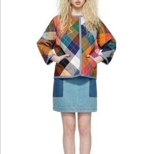 Gorman patchwork reversible jacket